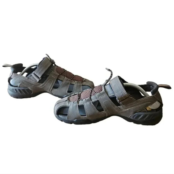 Teva Men\'s Fisherman Leather Hiking Sandals Shoes Size 9. main image 5